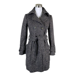 Unisex Benetton - Wool coat, size 36 - Gray (1)