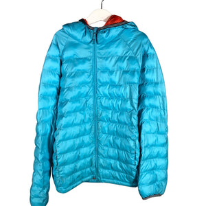 Unisex Uniqlo - Lightly padded jacket, size 146 - 152 - Turquoise (1)
