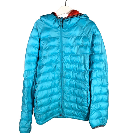 Unisex Uniqlo - Lightly padded jacket, size 146 - 152 - Turquoise ()