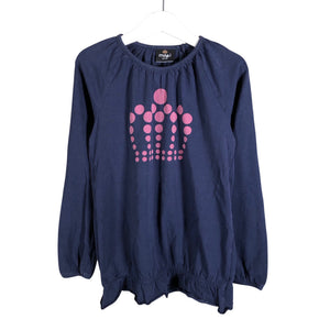 Unisex me&i - Tricot shirt, size 122 - 128 - Blue (1)