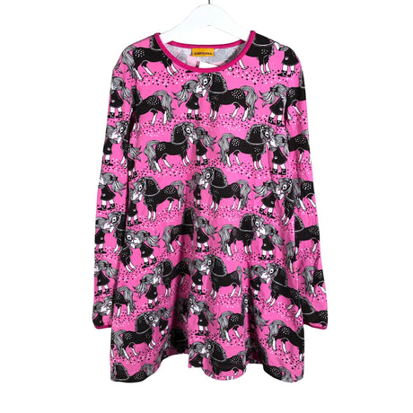 Unisex Sampsukka - Tricot dress, size 134 - 140 - Pink ()