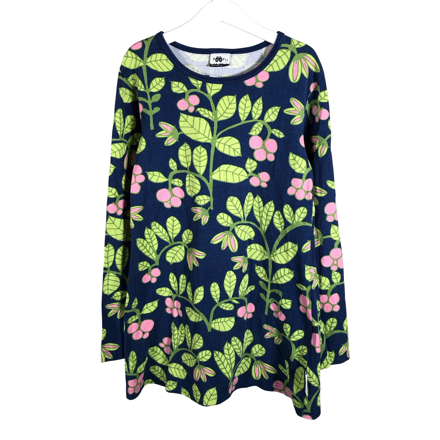 Unisex PaaPii - Tricot dress, size 146 - 152 - Blue (1)