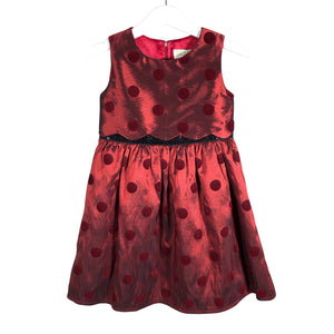 Unisex Zalekua - Party dress, size 98 - 104 - Wine red (1)