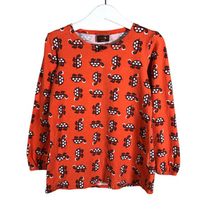 Unisex me&i - Tricot shirt, size 122 - 128 - Orange (1)