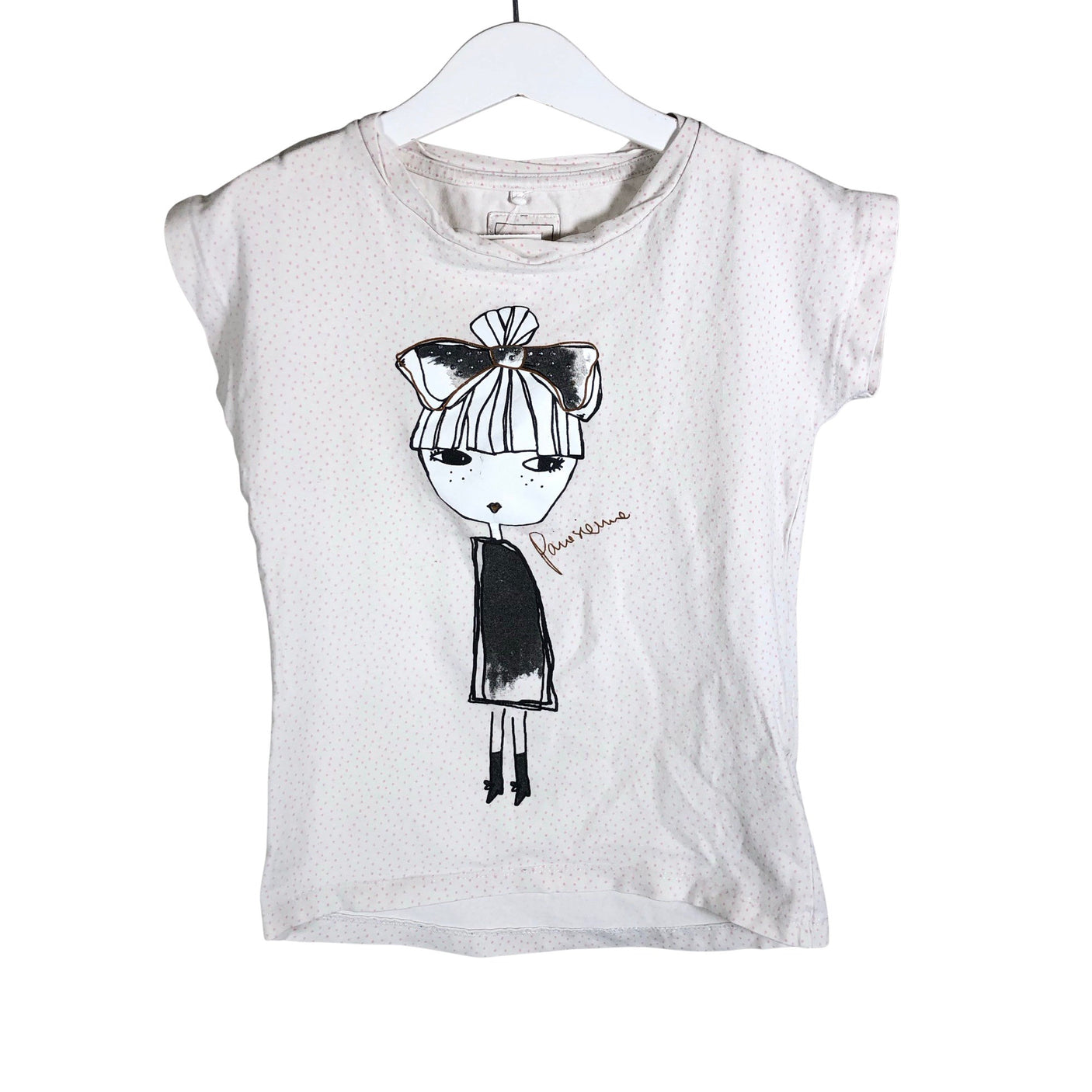 Unisex Name It - T-shirt, size 122 - 128 - White (1)