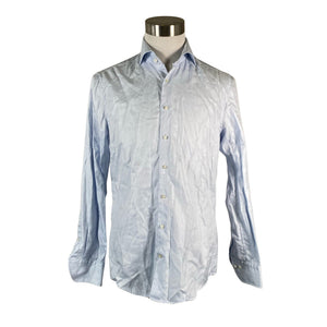 Unisex Stenströms - Collared shirt, size L - Light blue (1)