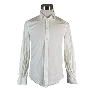 Unisex Filippa K. - Collared shirt, size M - White (1)