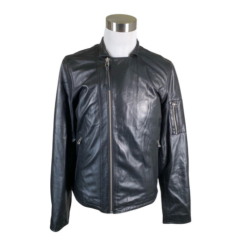 Unisex Tiger of Sweden - Leather jacket, size L - Black ()