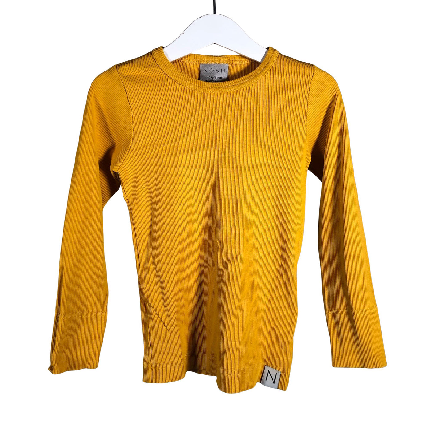 Unisex NOSH - Tricot shirt, size 110 - 116 - Yellow (1)