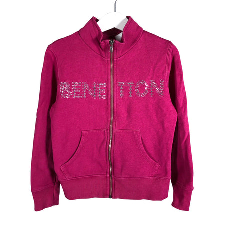 Unisex Benetton - Sweatshirt, size 116 - 122 - Pink ()
