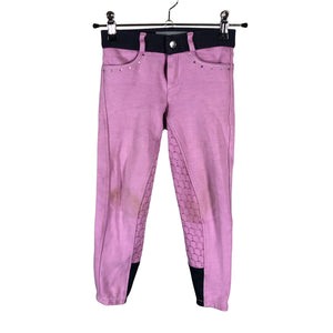 Unisex Horze - Breeches, size 104 - 110 - Violet (1)