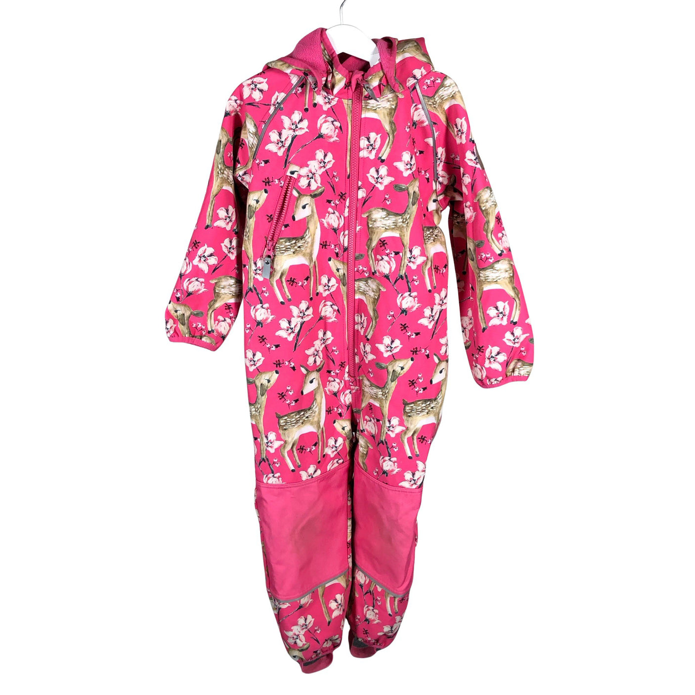 Unisex Jonathan - Soft shell jumpsuit, size 104 - 110 - Pink (1)