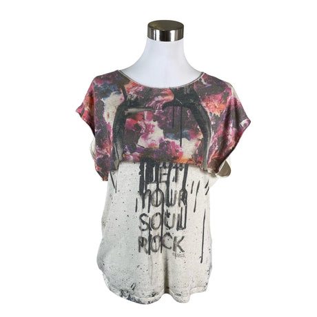 Unisex Guess - T-shirt, size 38 - Beige ()