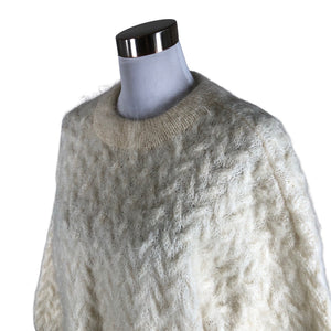 Unisex Handmade - Sweater, size 40 - Natural white (3)
