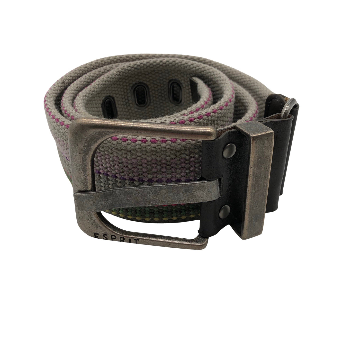 Unisex Esprit - Fabric belt, size No size - Gray (1)