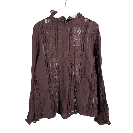 Unisex POMPdeLUX - Blouse, size 134 - 140 - Wine red ()