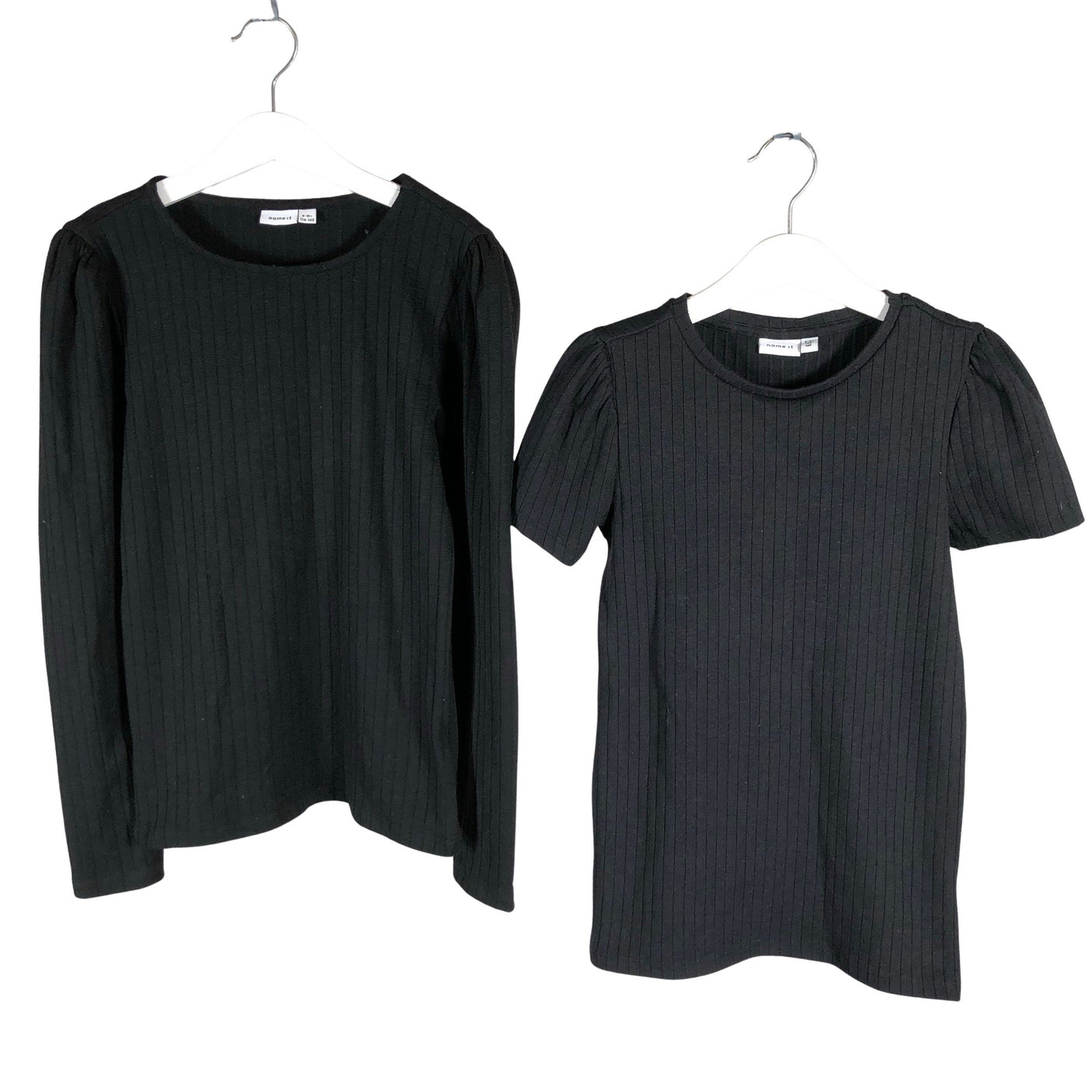 Unisex Name It - Tricot shirt, size 134 - 140 - Black (1)