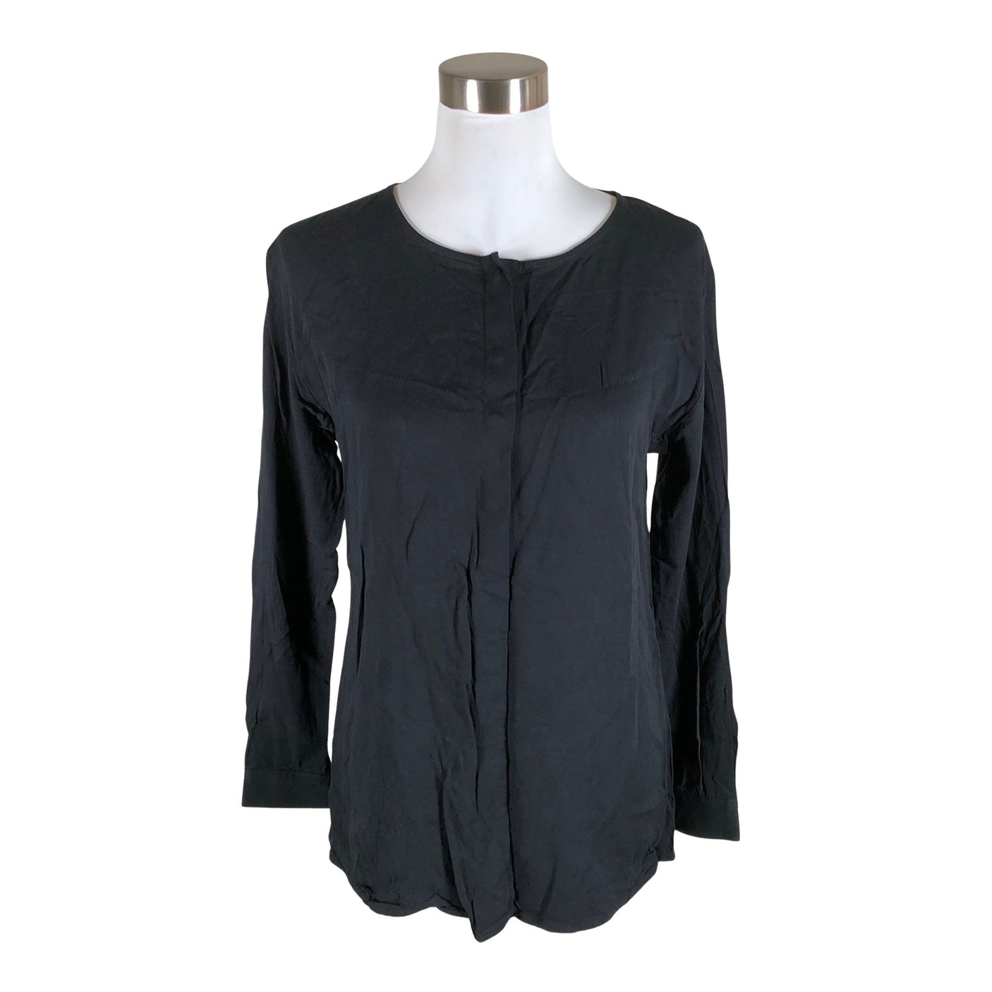 Unisex NOSH - Schiffon tunic, size 34 - Black (1)