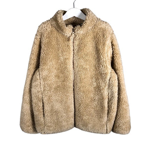 Unisex Uniqlo - Fleece jacket, size 134 - 140 - Beige (1)