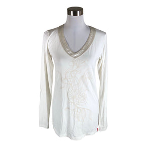 Unisex Esprit - Tricot shirt, size 38 - Natural white (1)