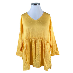 Unisex Kaiko - Schiffon tunic, size 42 - Yellow (1)