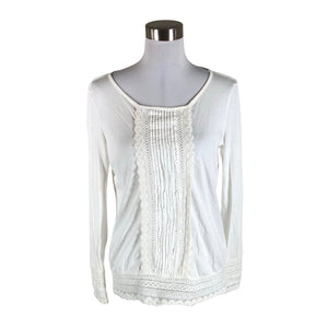 Unisex Esprit - Tricot shirt, size 38 - Natural white (1)