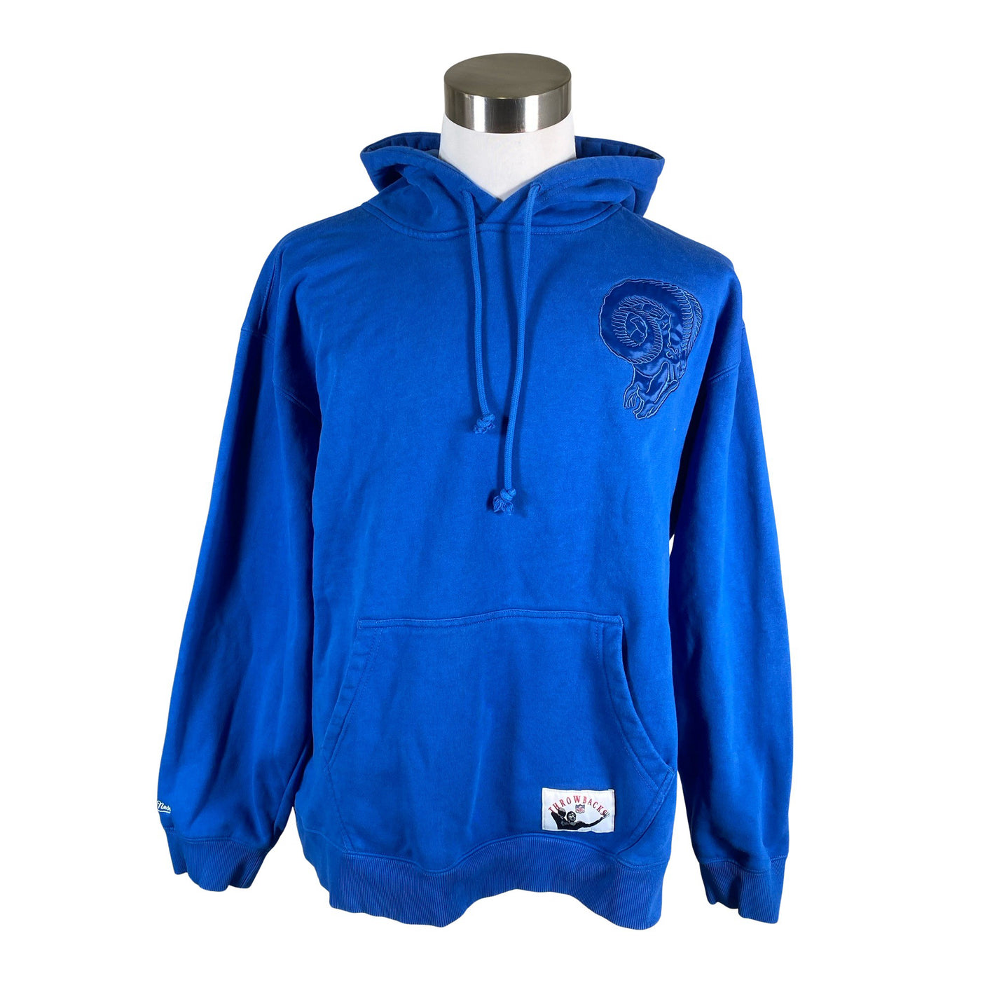 Unisex Mitchell & Ness - Hoodie, size XXL - Blue (1)