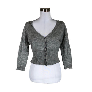 Unisex Handmade - Cardigan, size 36 - Gray (1)