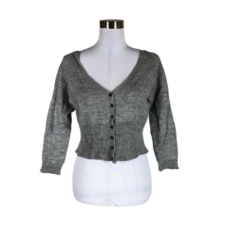 Unisex Handmade - Cardigan, size 36 - Gray ()