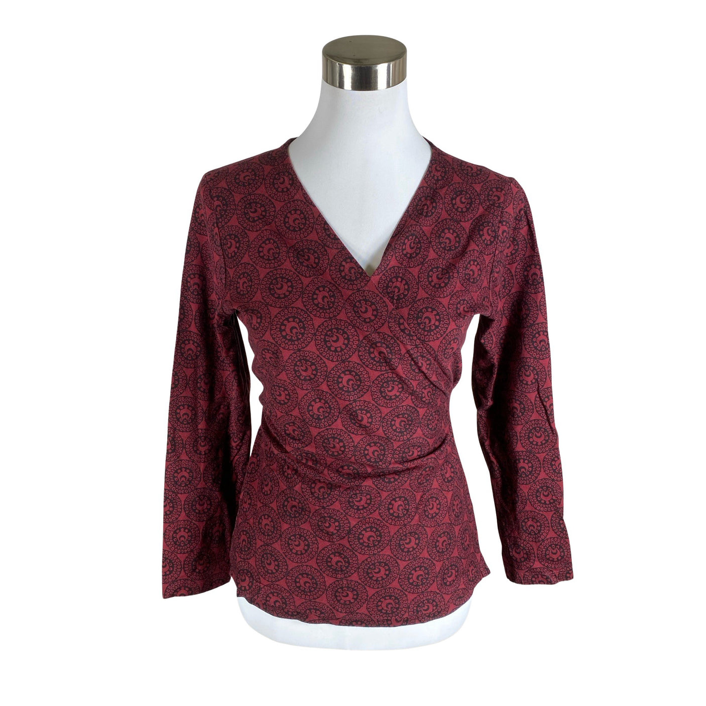 Unisex Marimekko - Tricot shirt, size 38 - Wine red (1)
