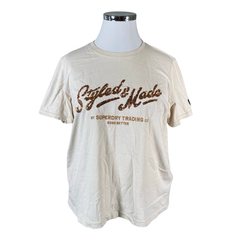 Unisex Superdry - T-shirt, size 44 - Beige ()