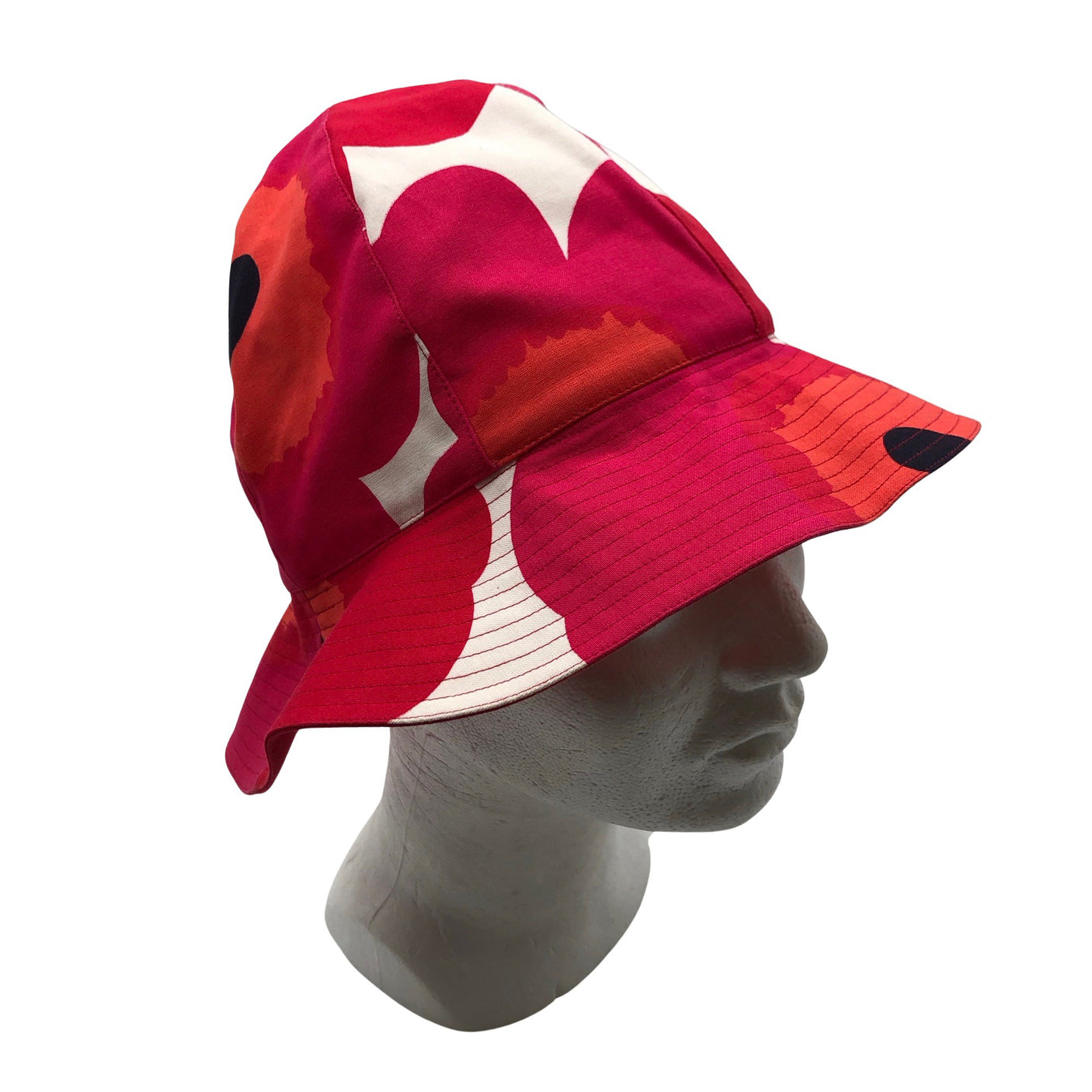 Unisex Marimekko - Summer hat, size 54 - 56 cm - Red (1)