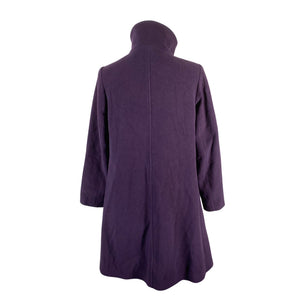 Unisex Hettemarks - Wool coat, size 38 - Violet (3)