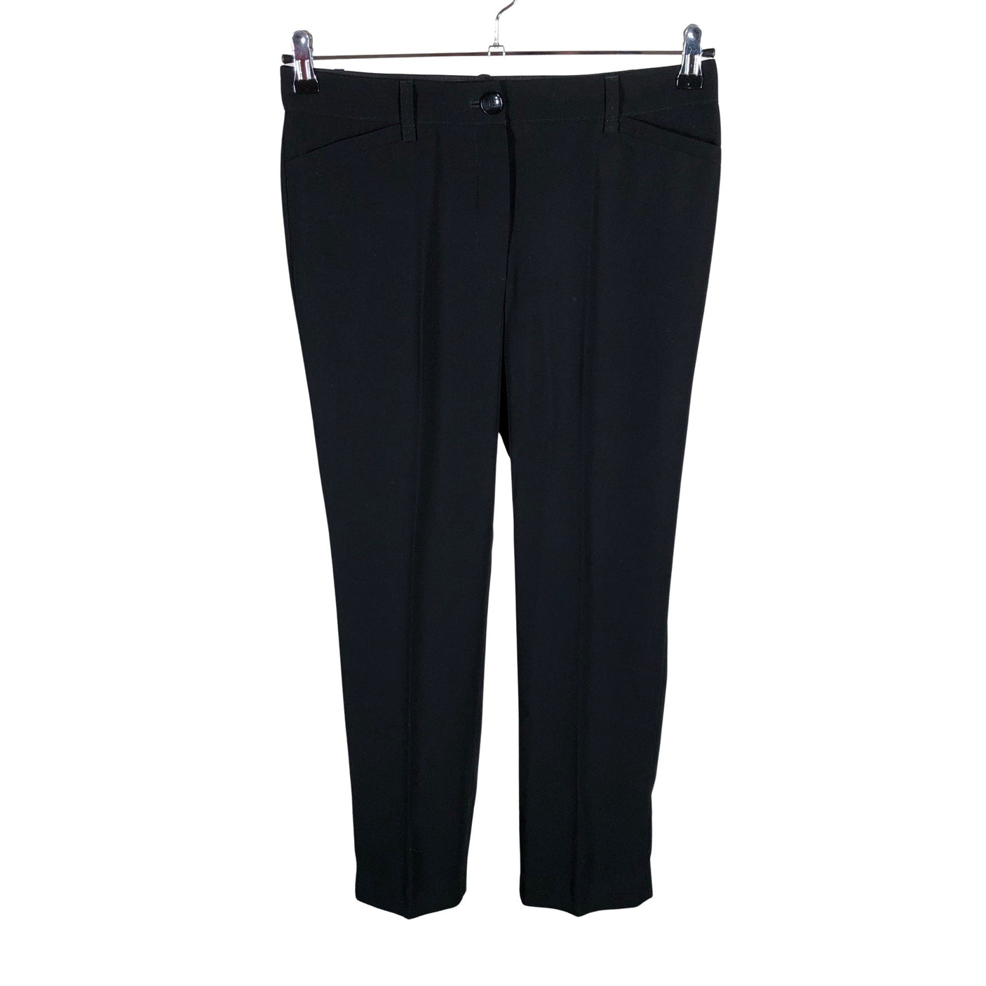 Unisex Gerry Weber - Straight leg trousers, size 34 - Black (1)