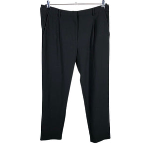 Unisex Samsoe&Samsoe - Straight leg trousers, size 40 - Black (1)