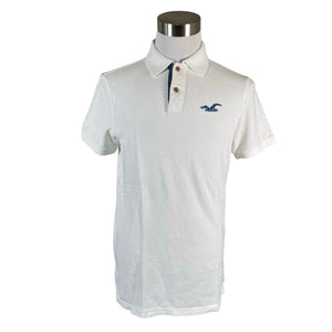 Unisex Hollister - Polo shirt, size M - White (1)