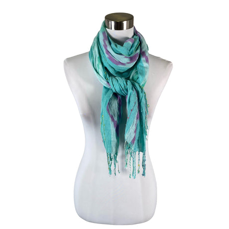 Unisex Global - Scarf, size Midi - Turquoise ()