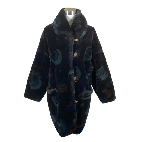 Unisex Skila - Faux fur coat, size 38 - Black ()