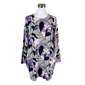 Unisex NOSH - Tricot tunic, size 38 - Violet (1)