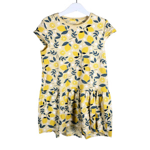 Unisex Name It - Tricot dress, size 128 - 134 - Yellow (1)