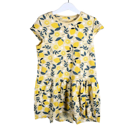 Unisex Name It - Tricot dress, size 128 - 134 - Yellow ()