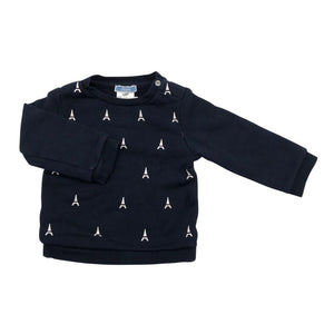 Unisex Jacadi - Sweatshirt, size 74 - 80 - Blue (1)