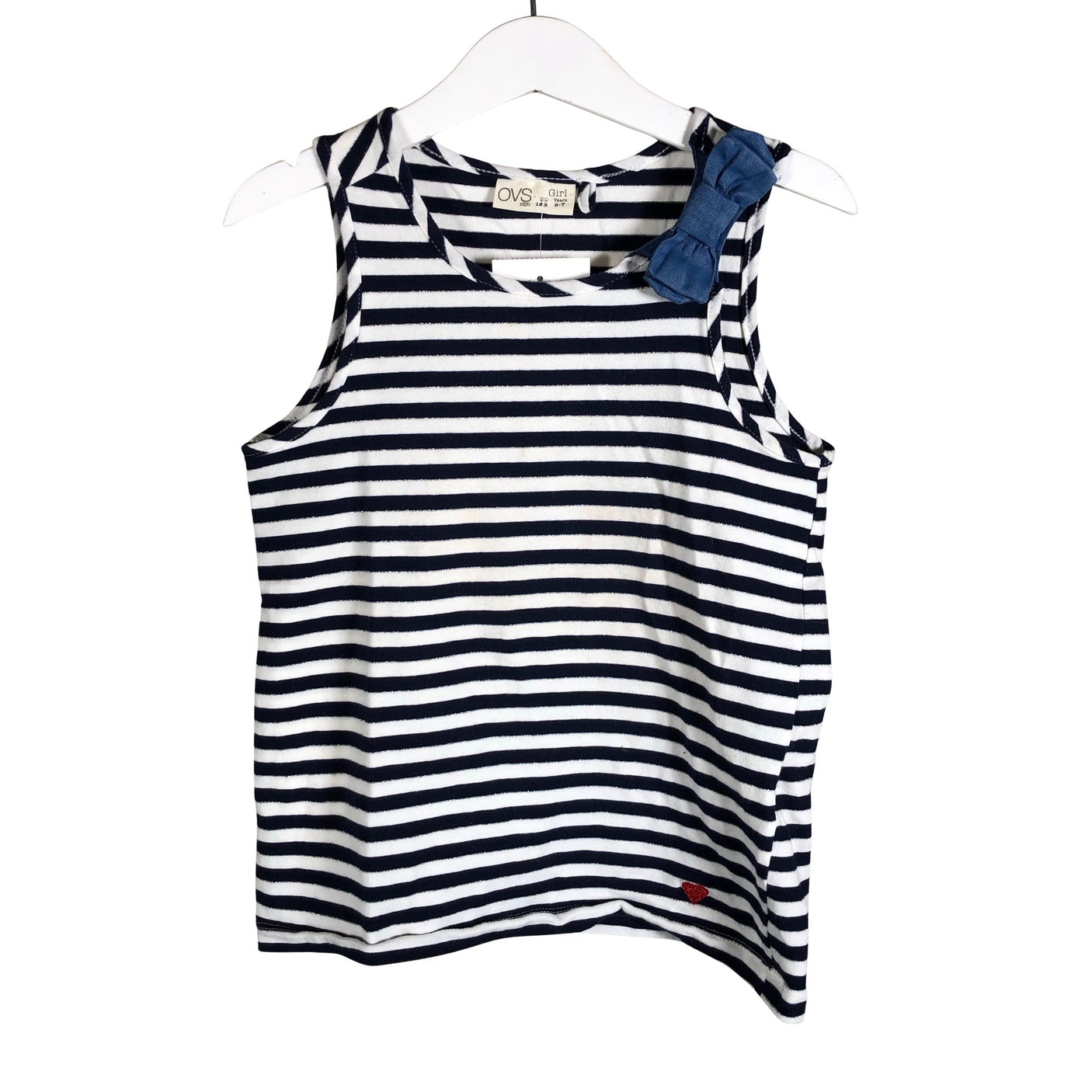 Unisex OVS - Tricot tank top, size 116 - 122 - Blue (1)