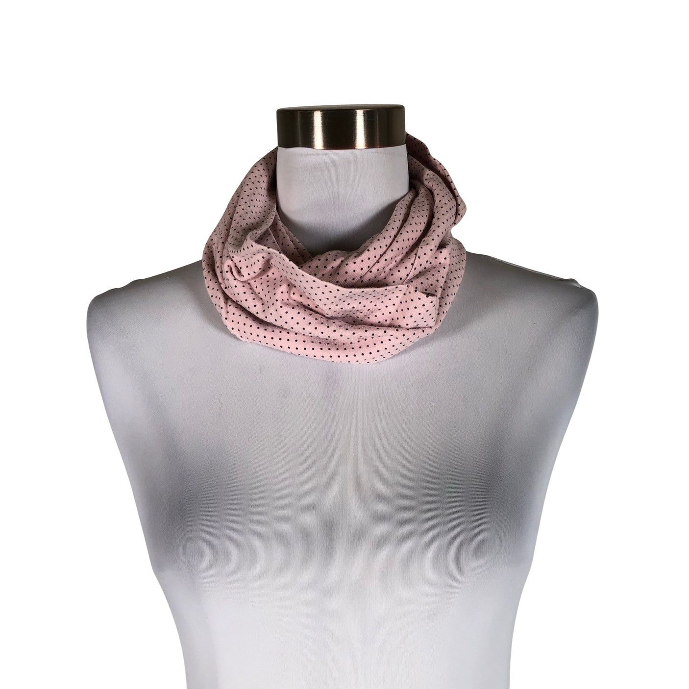 Unisex Ilona Rantasalmi - Circle scarf, size Midi - Light pink (1)