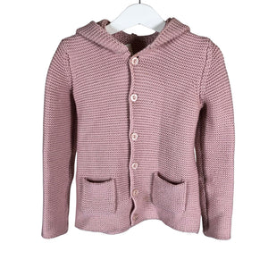 Unisex Metsola - Cardigan, size 98 - 104 - Light pink (1)