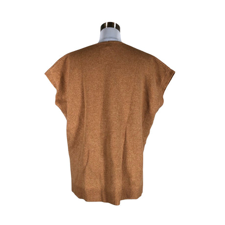Unisex Andiata - Knit vest, size 38 - Brown (2)