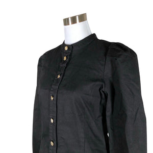 Unisex Rue de Femme - Denim dress, size 38 - Black (3)