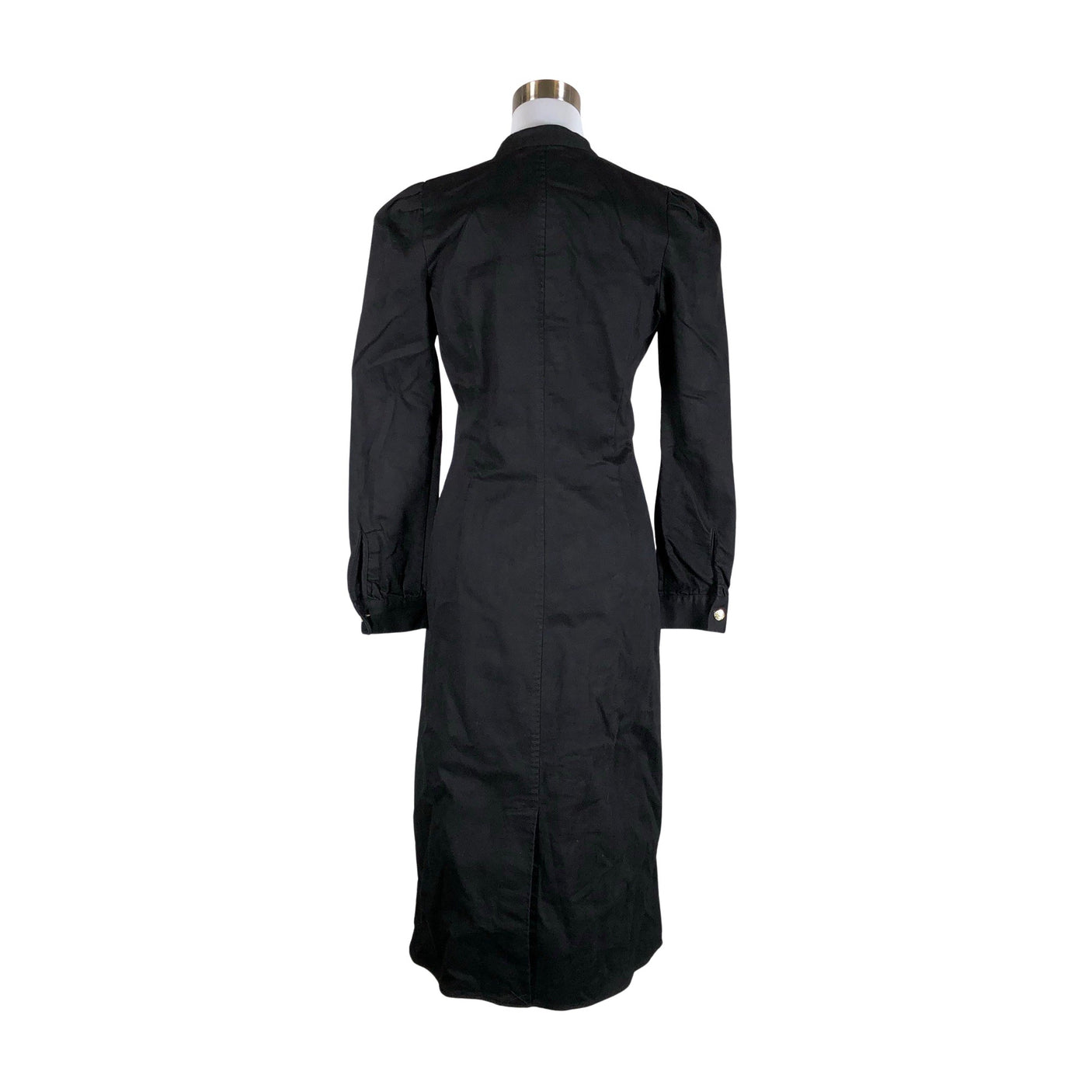 Unisex Rue de Femme - Denim dress, size 38 - Black (2)