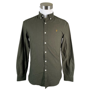 Unisex Farah - Collared shirt, size S - Green (1)