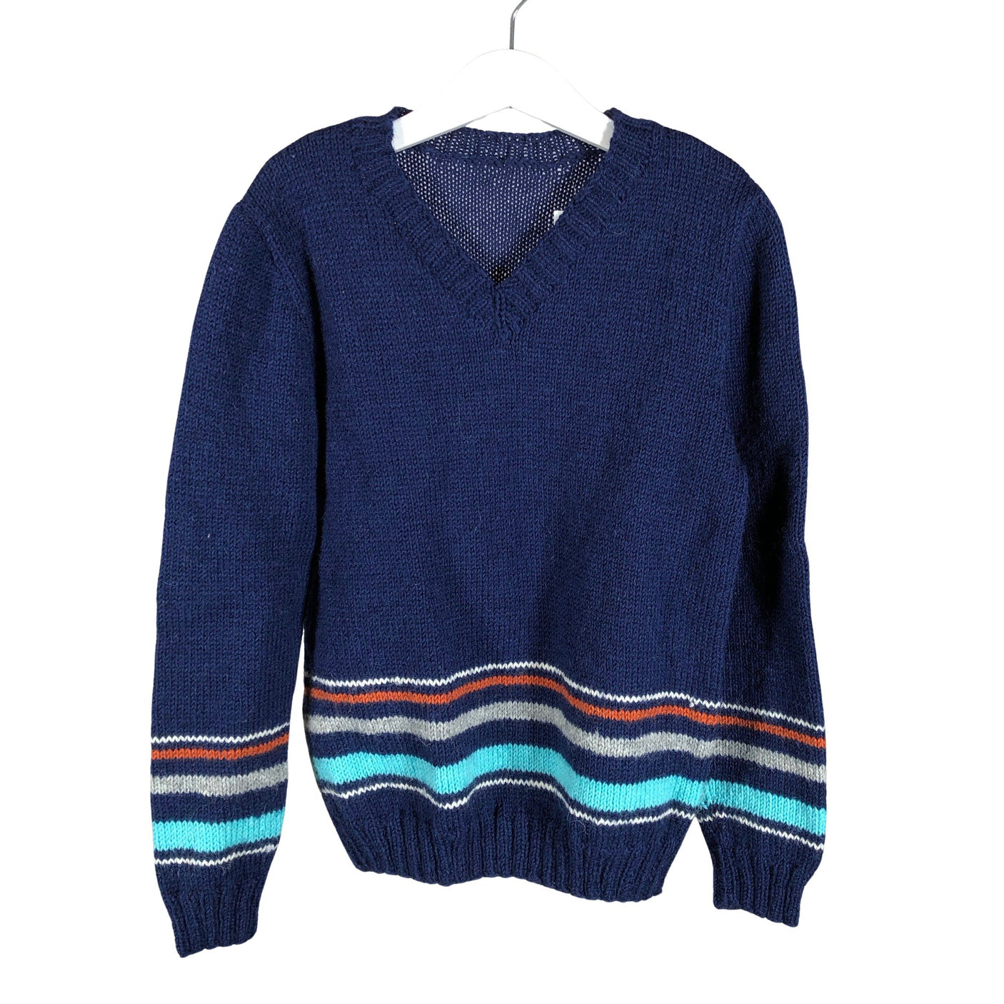 Unisex Handmade - Sweater, size 128 - 134 - Blue (1)